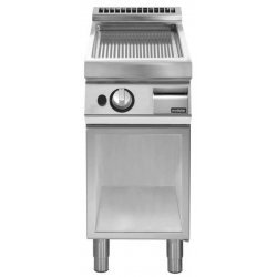 Plancha a gas ondulada de base abierta PK 90/40 FTRGS