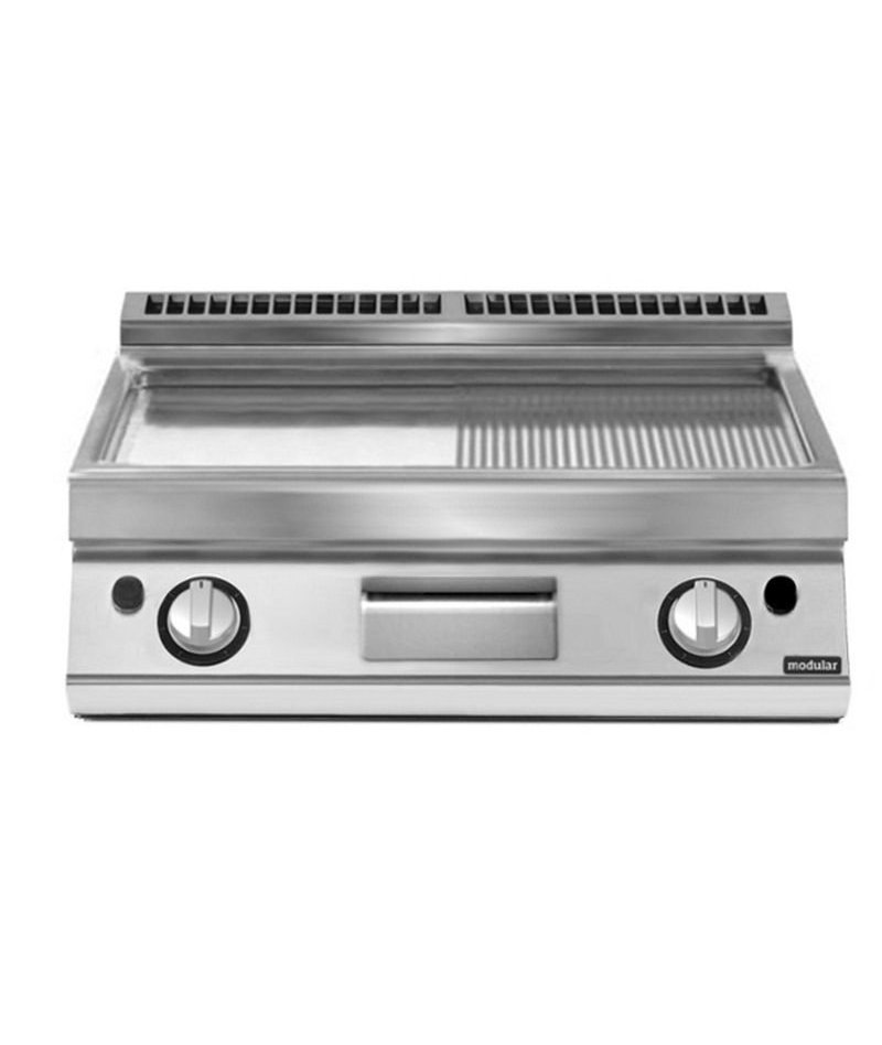 Plancha a gas mixta de sobremesa PK 90/80 FTRGS-T