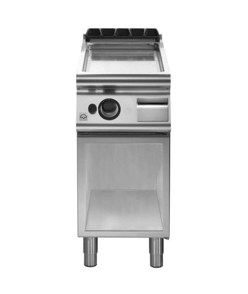 Plancha a gas lisa de base abierta EM 70/40 FTGS