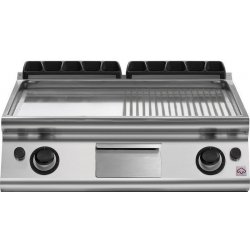 Plancha a gas mixta de sobremesa EM 70/80 FTRGS-T