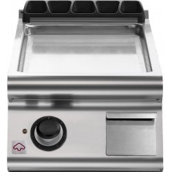 Plancha eléctrica cromada de sobremesa EM 90/40 FTES-CR-T