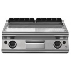 Plancha a gas mixta de sobremesa EM 90/80 FTRGS-T