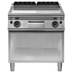 Plancha a gas mixta de base abierta EM 90/80 FTRGS