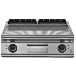 Plancha eléctrica ondulada de sobremesa EM 90/80 FTRRES-T