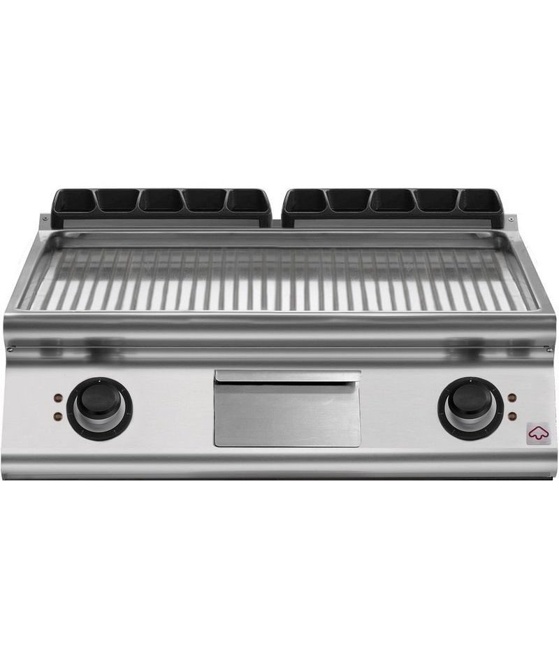 Plancha eléctrica ondulada de sobremesa Extreme EM 90/80 FTRRE-T