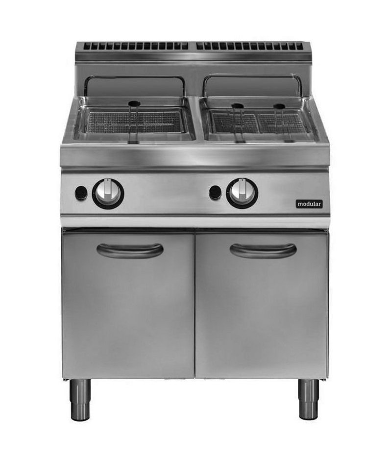 Freidora a gas 2 cubas 13+13L PK 70/80 FRGS13 PW