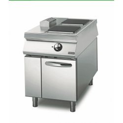 Cocina eléctrica Base con puerta 2 fuegos cuadrados Fondo 1100 Sensation