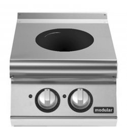 Wok inducción de sobremesa 1x5 kW 5 kW Total Fondo 700 Pratika