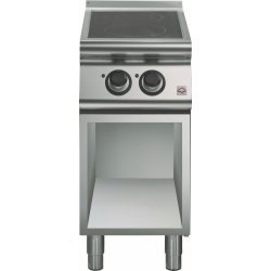 Cocina vitrocerámica de base abierta 2 zonas de cocción Fondo 700 Emotion