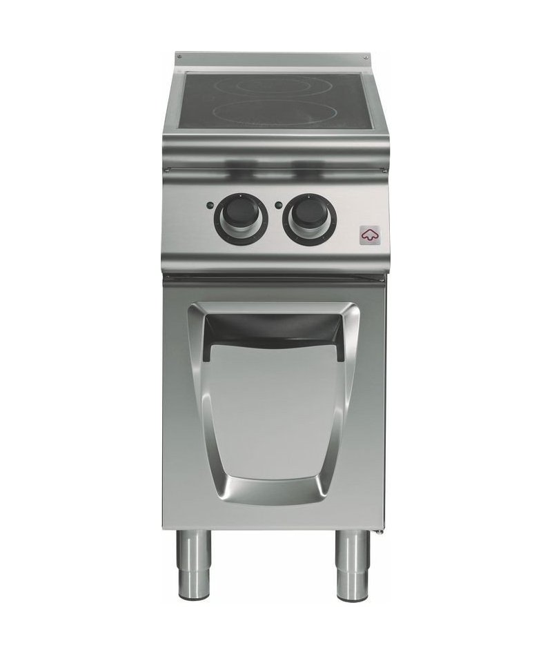 Cocina vitrocerámica sobre base con puerta 2 zonas de cocción Fondo 700 Emotion