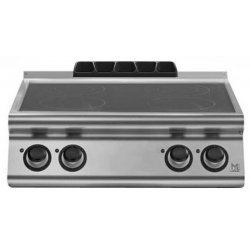 Cocina vitrocerámica de sobremesa 4 zonas de cocción Fondo 700 Emotion
