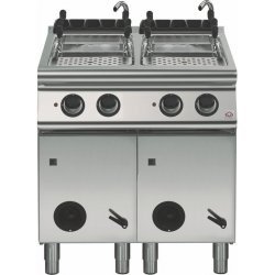 Cuecepasta extreme a Gas 2 cubas 26+26L Fondo 700 Emotion