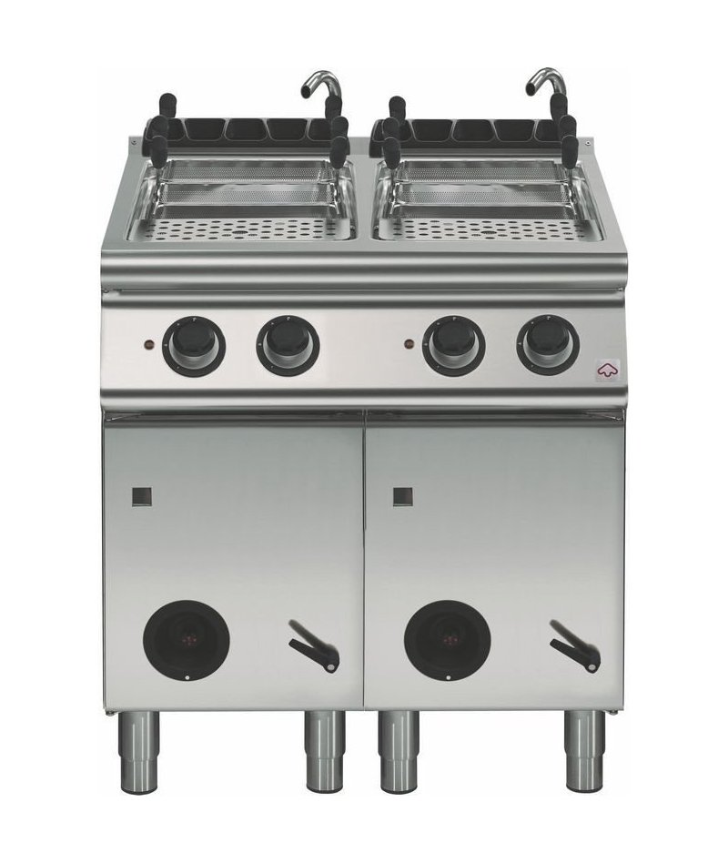 Cuecepasta extreme a Gas 2 cubas 26+26L Fondo 700 Emotion