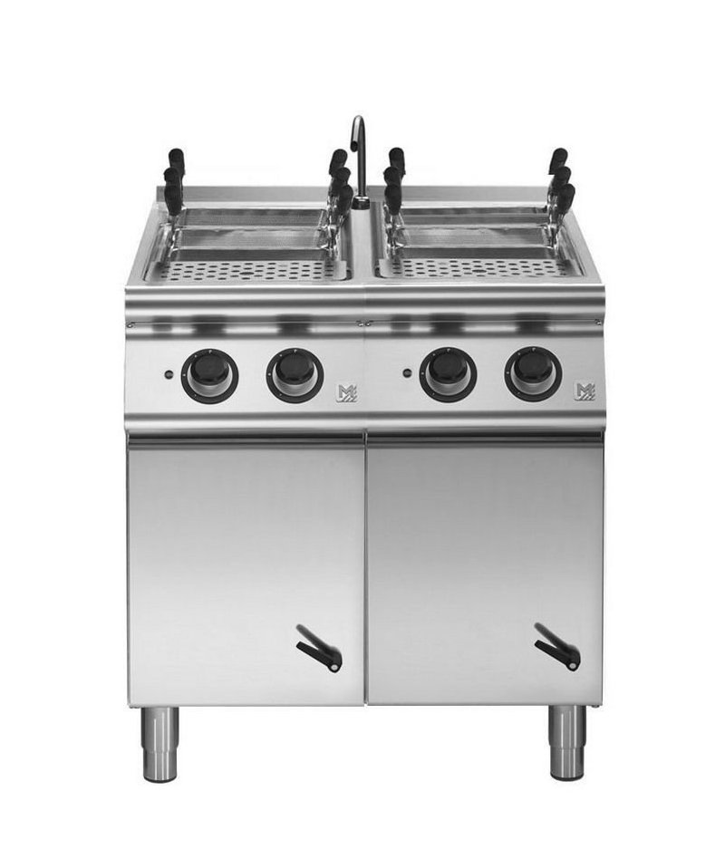Cuecepasta extreme eléctrico 2 cubas 26L+26L Fondo 700 Emotion