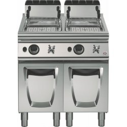 Cuecepasta a Gas 2 cubas GN 1/1 40+40L Fondo 900 Emotion