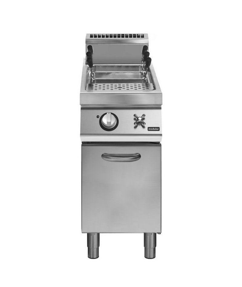 Cuecepasta extreme a Gas cuba 2/3 GN 26L carga de agua con grifo manual Fondo 700 Pratika