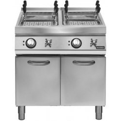 Cuecepasta eléctrico 2 cubas GN 2/3 26+26L Fondo 700 Pratika