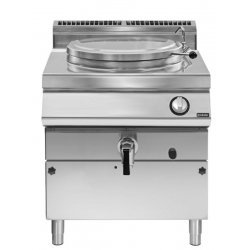 Marmita a presión de gas con autoclave calentamiento directo Fondo 700 50L Pratika