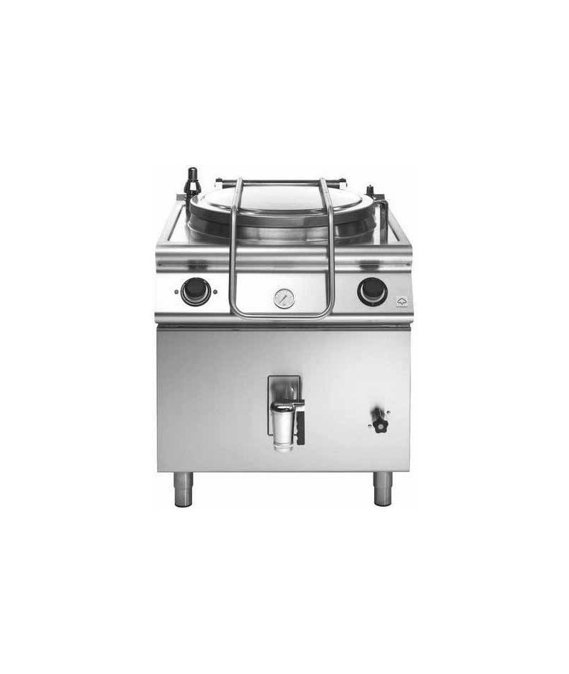 Marmita a presión de gas con autoclave calentamiento directo Fondo 900 50L Emotion