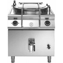 Marmita a presión de gas con autoclave calentamiento directo Fondo 700 50L Emotion