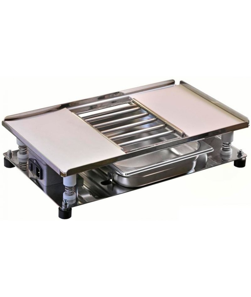 Mesa vibrante para chocolate de sobremesa con rejilla Temper 54x32