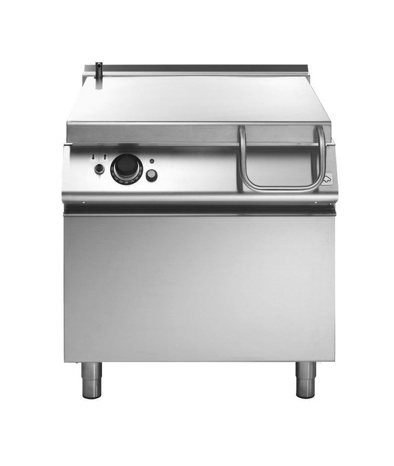 Sartén Basculante a Gas 60L con cubeta de hierro y Base abierta Fondo 700 Emotion