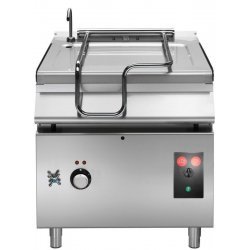 Sartén Basculante eléctrica 60L con cubeta de inox motorizada Base con puerta Fondo 900 Emotion