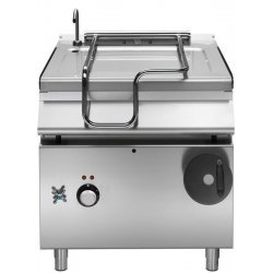 Sartén Basculante eléctrica 80L con cubeta de hierro y Base abierta Fondo 900 Emotion
