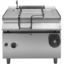 Sartén Basculante eléctrica 120L con cubeta de hierro y Base abierta Fondo 900 Emotion