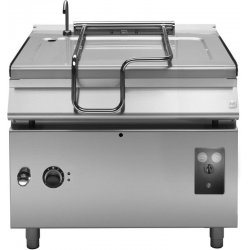 Sartén Basculante eléctrica 120L con cubeta de hierro motorizada y Base con puerta Fondo 1100 Sensation