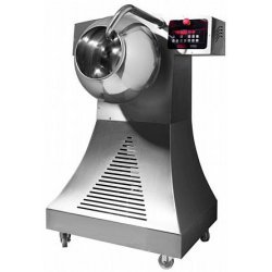 Grageadora de bombo eléctrica 15 kg con aire refrigerado y caliente