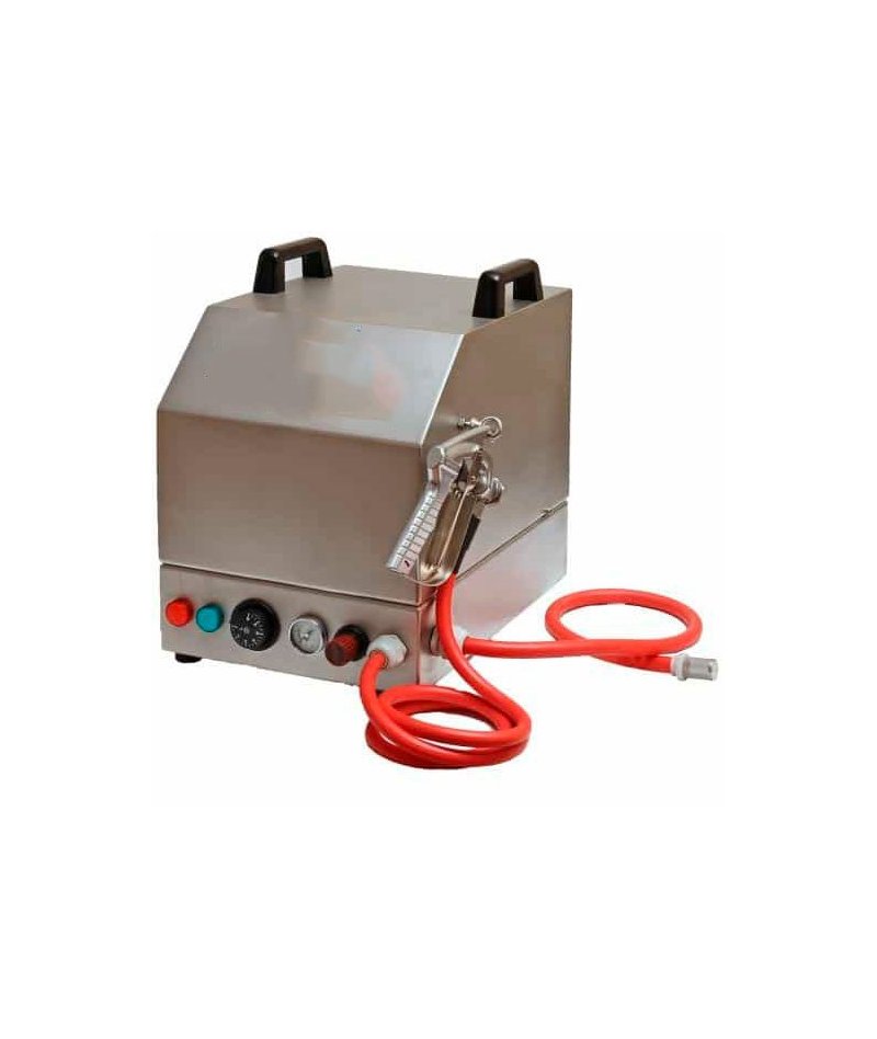 Rociadora de gelatina Spray Jeltop. Producción intermitente.