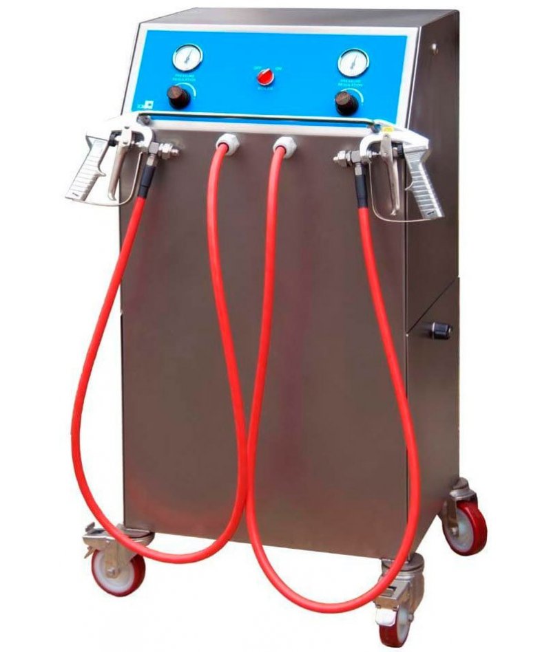 Rociadora profesional de gelatina Junior con 1 tubo caliente + 1 tubo neutro.Producción continua.