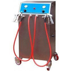 Rociadora profesional de gelatina Junior con 2 rociadores calientes. Producción continua.