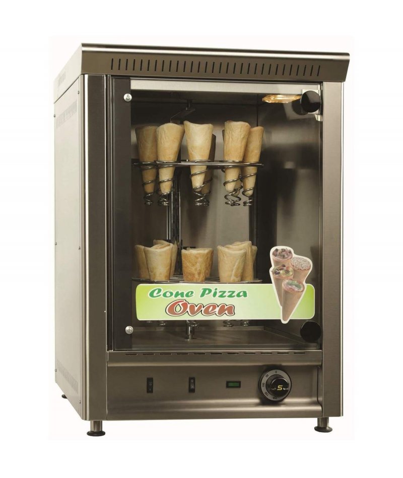 Horno para conos de pizza electrico 16 conos