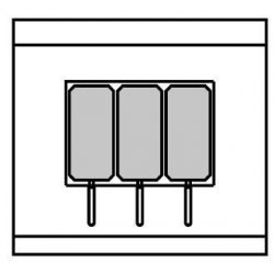 Cuecepasta a gas o eléctrico de 1 cuba 40 Litros Fondo 700
