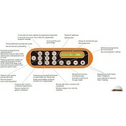 Envasadora de campana industrial Lavezzini TOP Barra 450mm