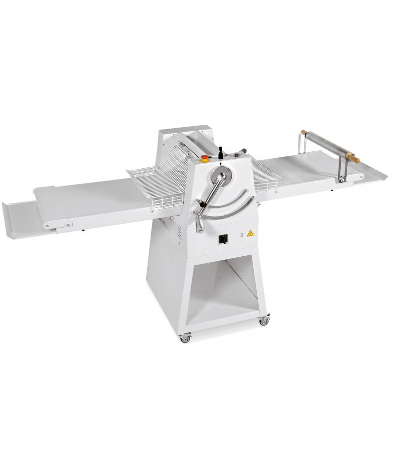 Laminadora de masa industrial GP 500X1000 con base
