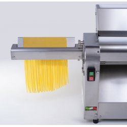 Super Laminadora de doble boca de carga. Gran grosor de carga de 40 mm-Rodillos inox rugosos 420mm