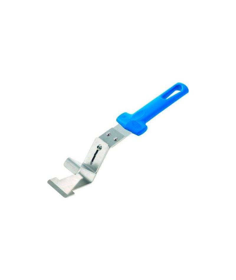 Pinza para recoge bandejas