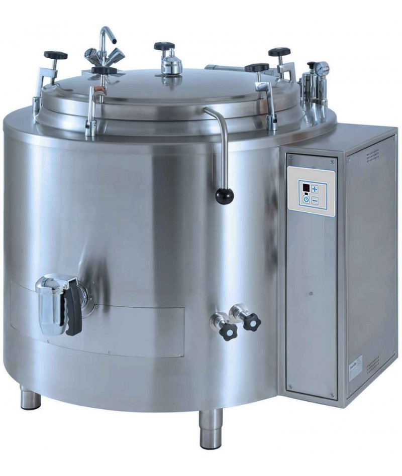 Marmita a alta presión con autoclave eléctrica indirecta 480 Litros PEIF-500A