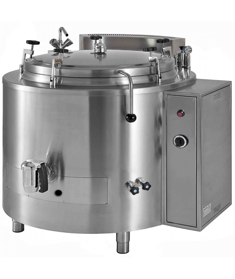 Marmita a alta presión con autoclave de gas directa 330 Litros PNGD-300A