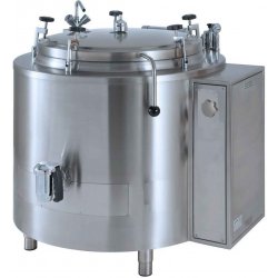 Marmita a vapor indirecta a alta presión con autoclave de 220 Litros PITV-200A
