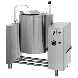 Marmita compacta eléctrica directa de 50 Litros PSTE-50 con basculación manual