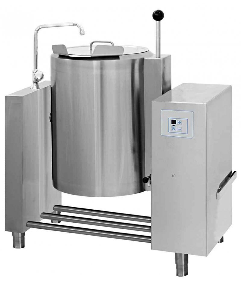 Marmita compacta eléctrica directa de 60 Litros PSTE-60 con basculación manual