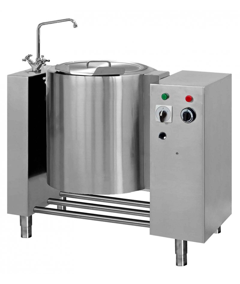 Marmita eléctrica directa de 40 Litros PSTME-40 con basculación eléctrica