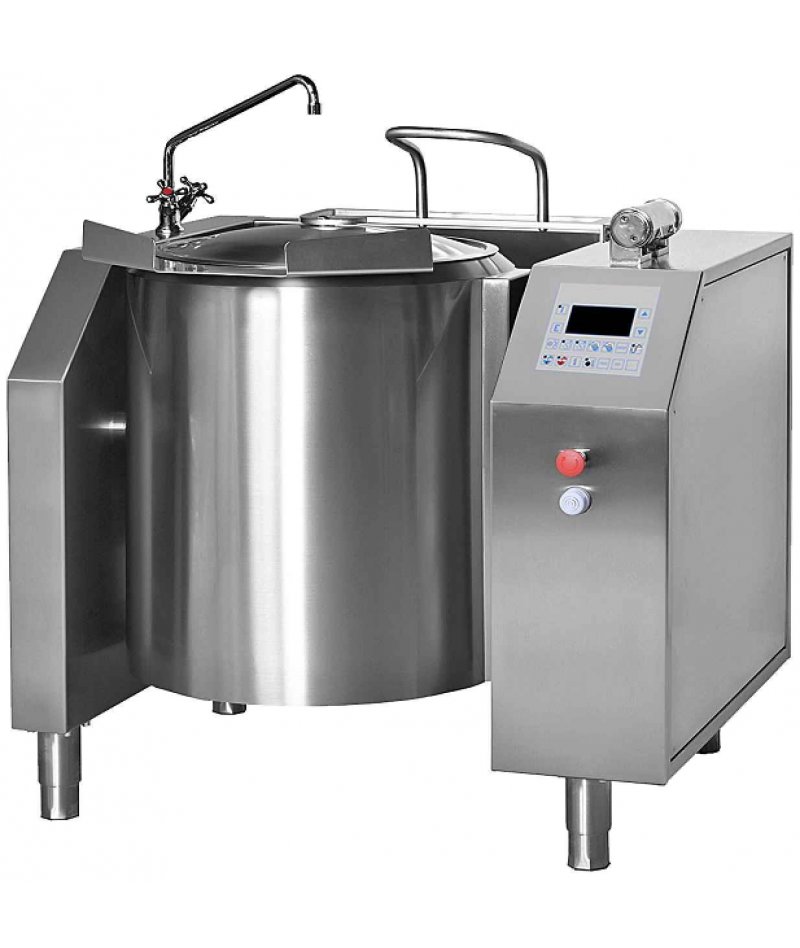 Sartén eléctrica basculante con mezclador circular de 30 Litros BMT30-250ºC