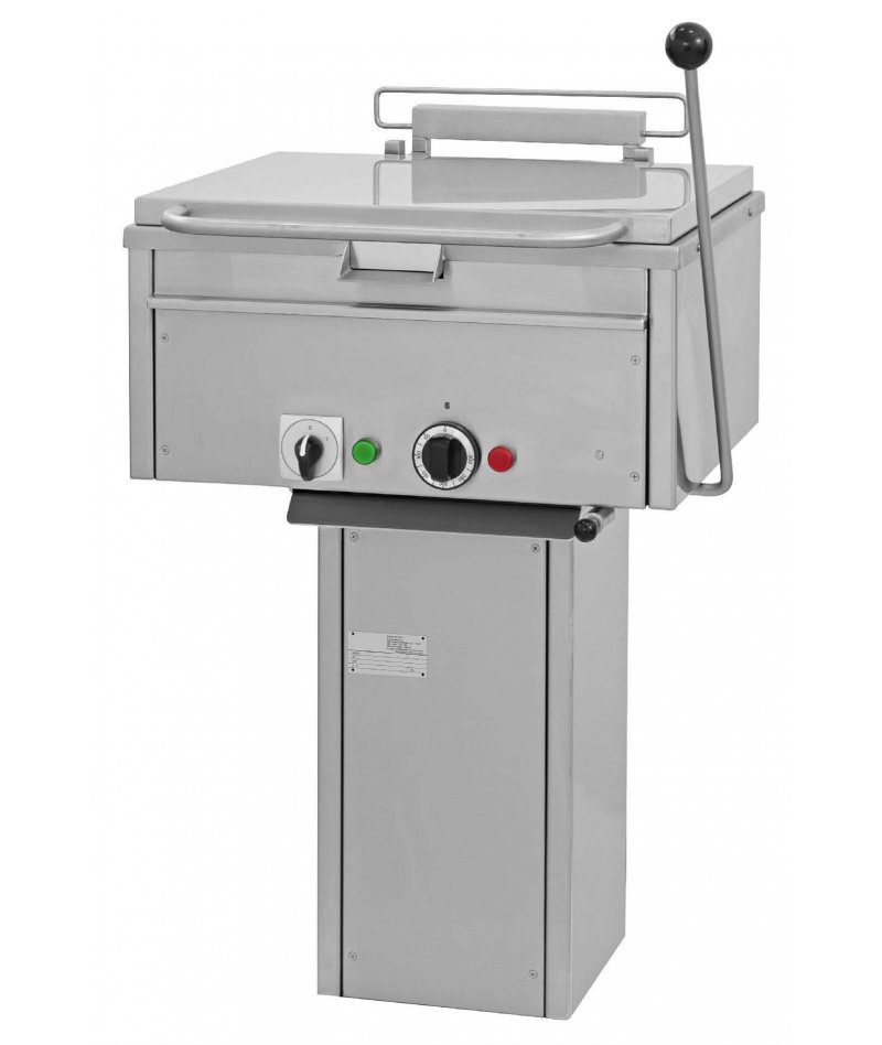 Sartén eléctrica rectangular de 30 litros MBT-1 con basculación manual