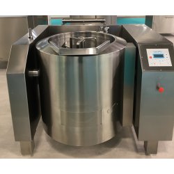 Marmita eléctrica indirecta con mezclador de 150 Litros PERM-150 con basculación eléctrica - 100ºC