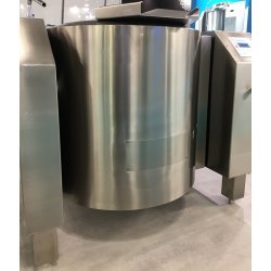 Marmita eléctrica indirecta con mezclador de 150 Litros PERM-150 con basculación eléctrica - 100ºC